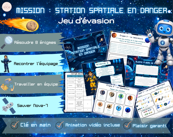 Mission : Station spatiale en danger