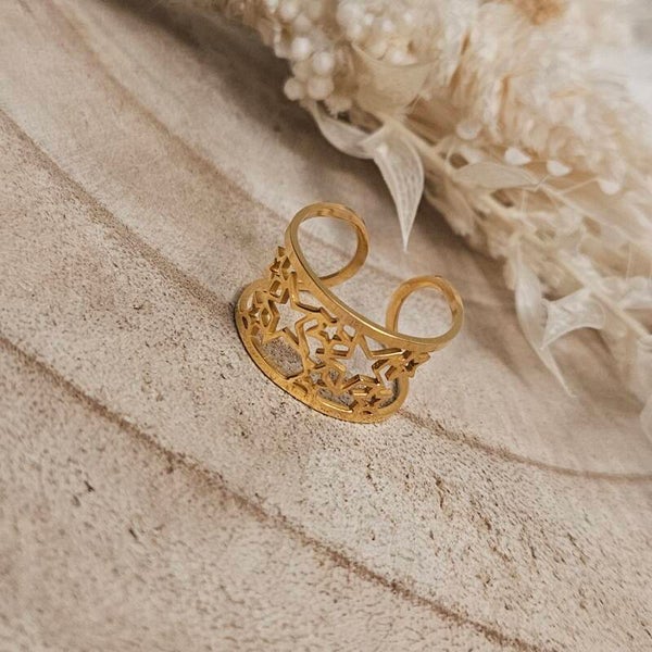 Bague étoile