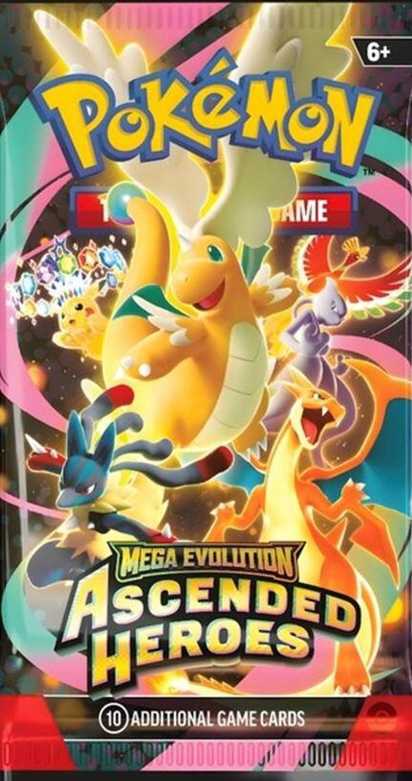 Pokémon TCG Mega Evolution: Ascended Heroes Booster Pack – Engels