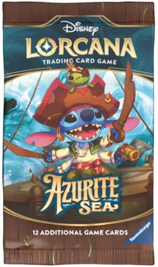 Disney Lorcana Azurite Sea Booster Pack – Engels