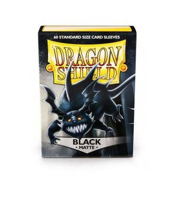 Dragon Shield Card Sleeves - Matte Black (60)
