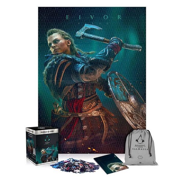 Assassins Creed Valhalla Eivor Female Puzzle 1500-Teile