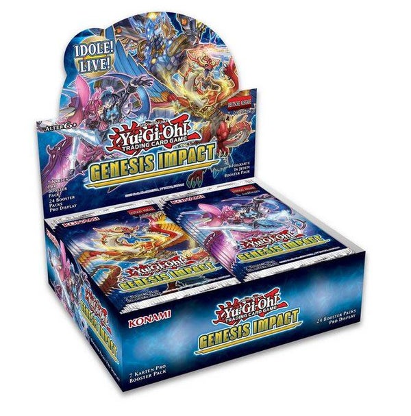 Yu-Gi-Oh! Genesis Impact Booster Display