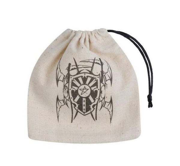 Vampire Beige & black Basic Dice Bag