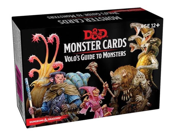 D&D Monster Cards - Volo`s Guide To Monsters (81 Cards) - EN