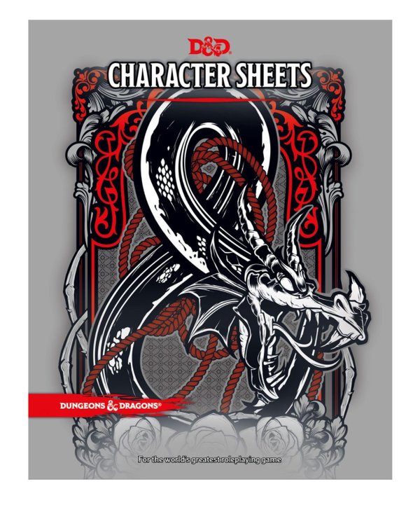 Dungeons & Dragons RPG Characterbögen (24) englisch