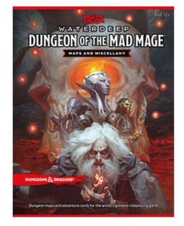 Dungeons & Dragons RPG Waterdeep Dungeon of the Mad Mage - Maps & Miscellany EN