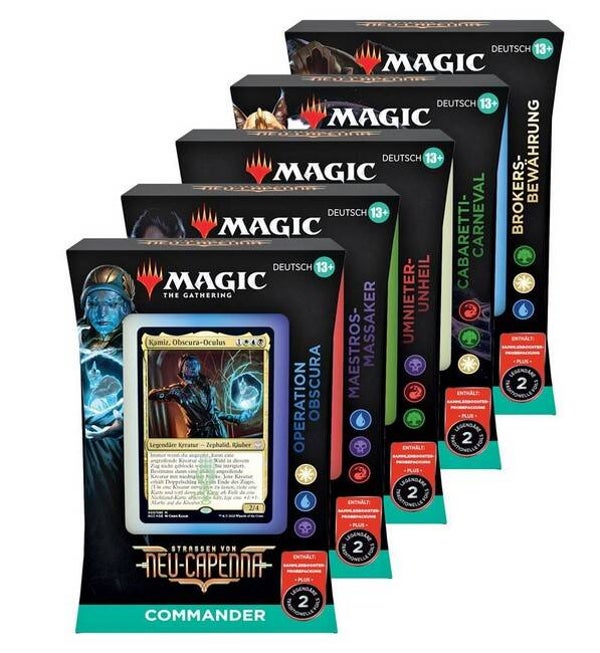 Magic The Gathering - Commander Deck Strassen von Neu Capenna DE