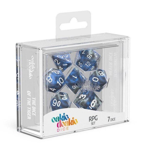 Oakie Doakie Dice Würfel RPG-Set Gemidice - Liquid