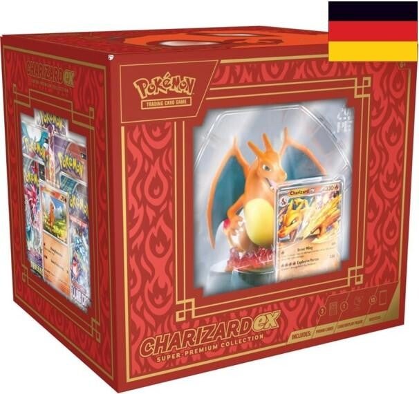 Pokémon Glurak-ex Super Premium-Kollektion DE