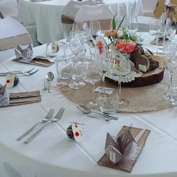 Location rond de table en jute