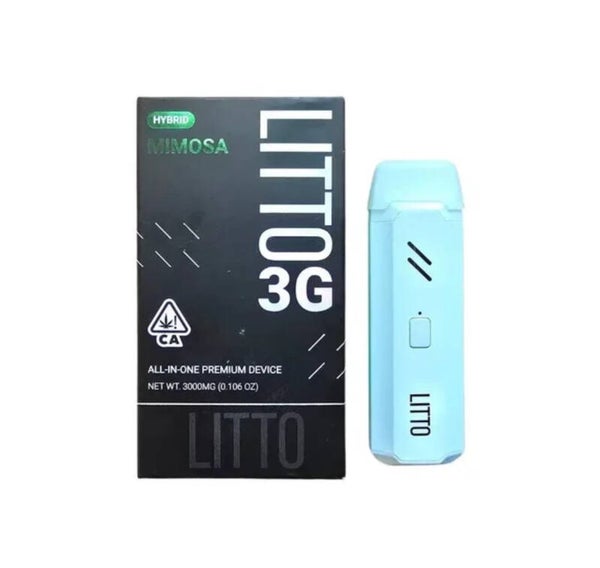 PLUMA DESECHABLE - LITTO Mimosa 3ML (HIBRIDA)
