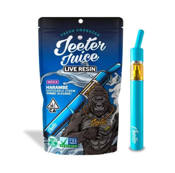 PLUMA DE WAX DESECHABLE - JEETER JUICE "Harambe" (ÍNDICA)