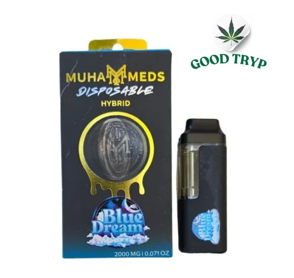 PLUMA WAX – MUHA MEDS "Blue Dream" 2ML (HIBRIDA)