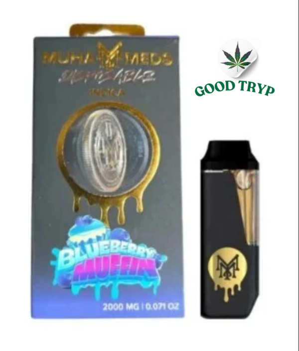 PLUMA WAX – MUHA MEDS "Blueberry Muffin" 2ml (ÍNDICA)