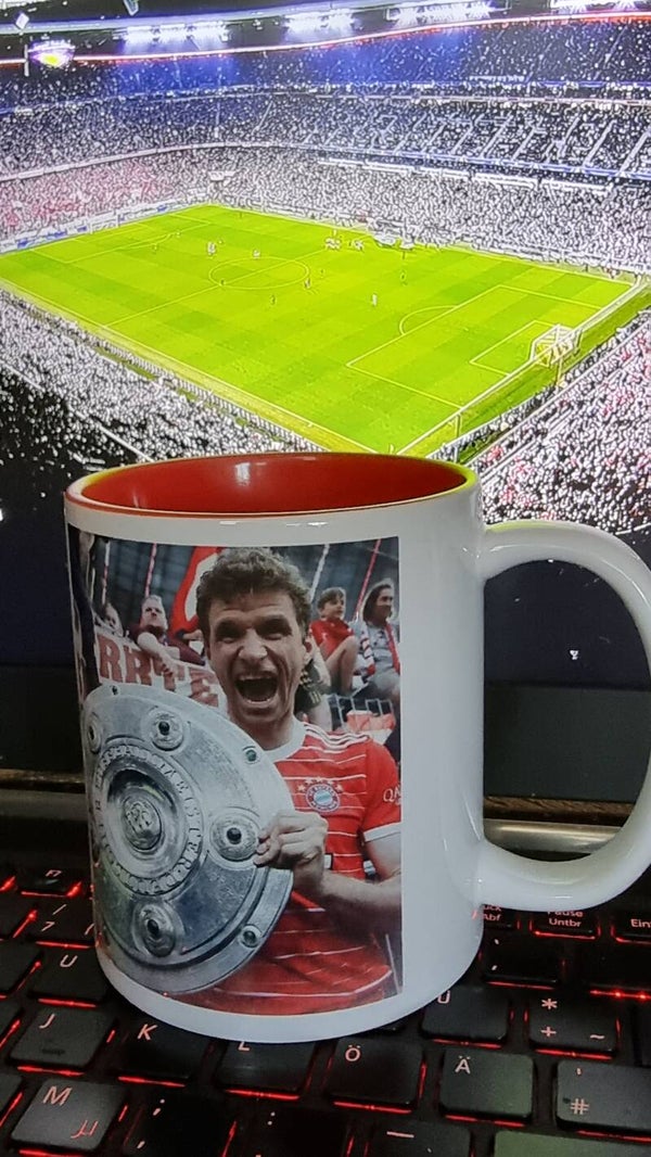 Thomas Müller/ FC Bayern Tasse