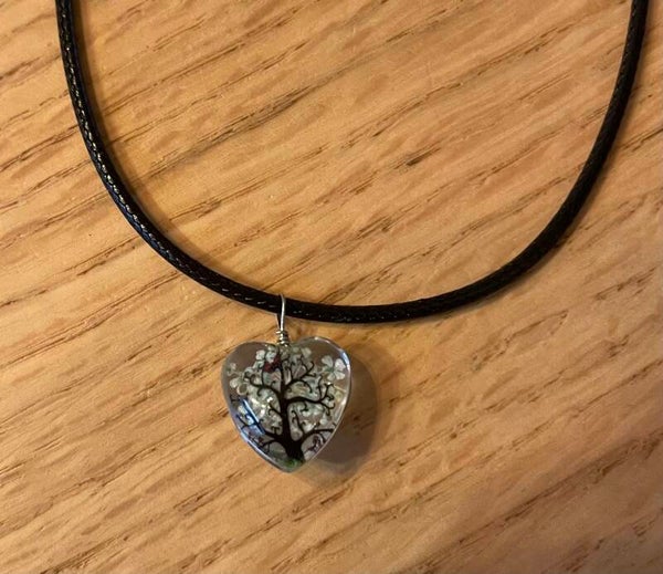 ketting met hartje levensboom