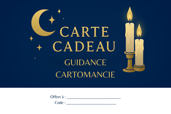 Carte Cadeau - Cartomancie, Guidance