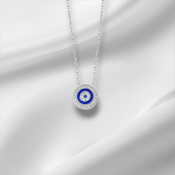 Collier Œil Turc et Zircone