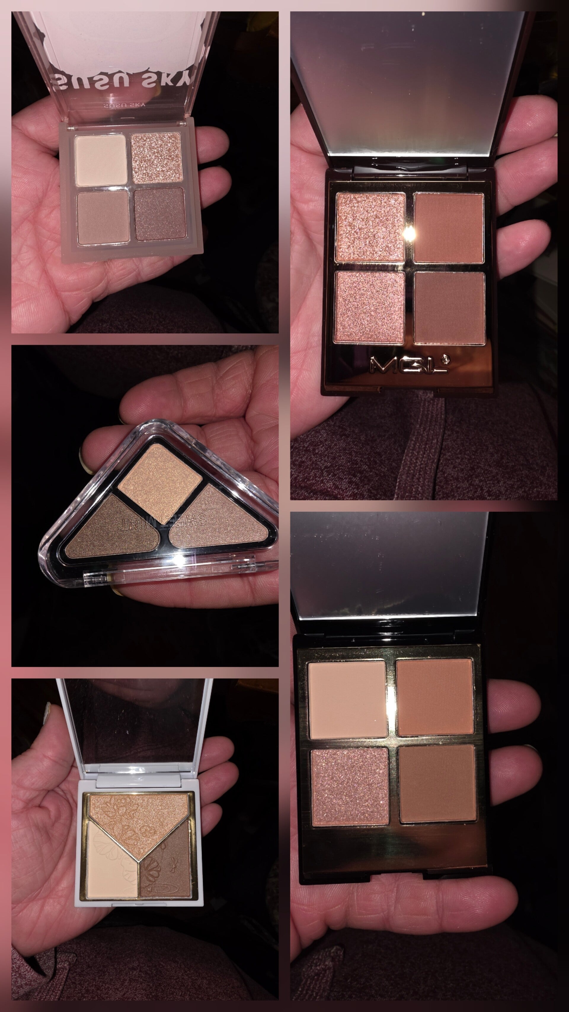 Makeup pallets
