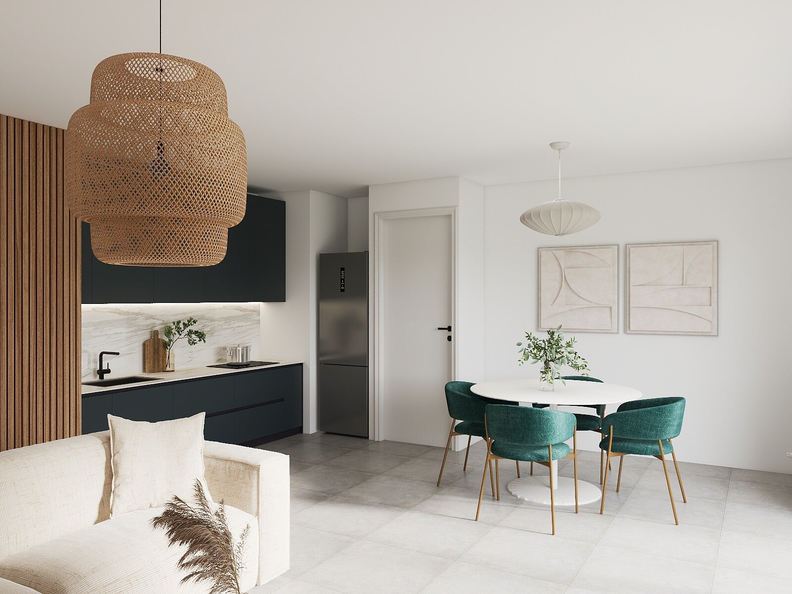 Cuisine avant travaux - Projet Bonnefoy