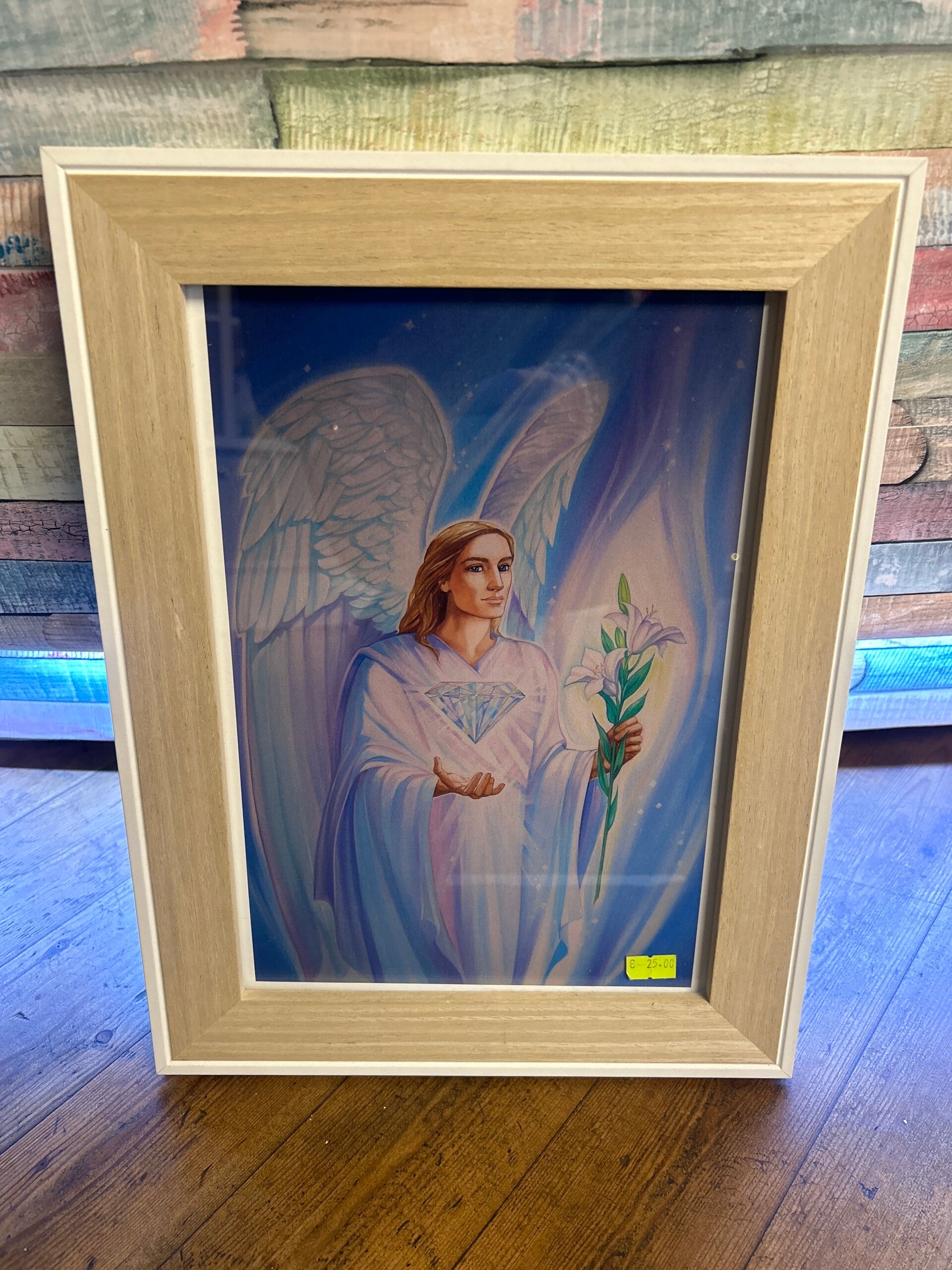 Archangel Gabriel print (Framed )