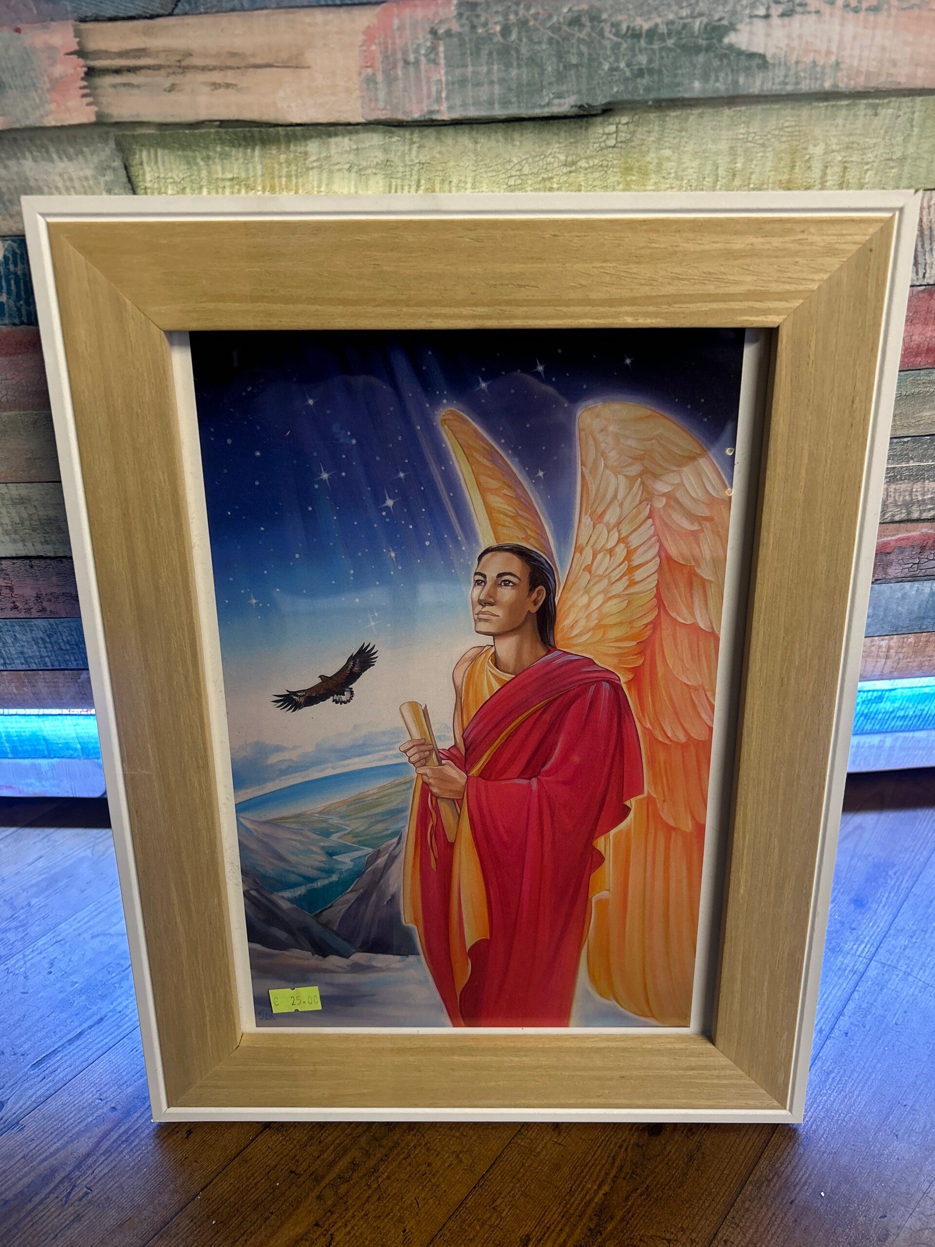 Archangel Uriel Print (framed)