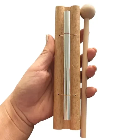 Single wooden chime bar