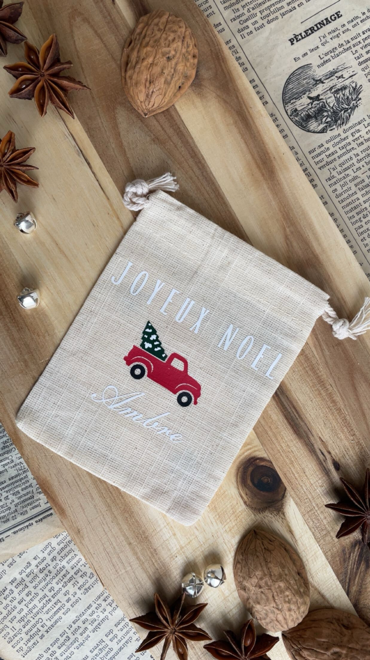 Mini Pochette de Noël  PICK UP