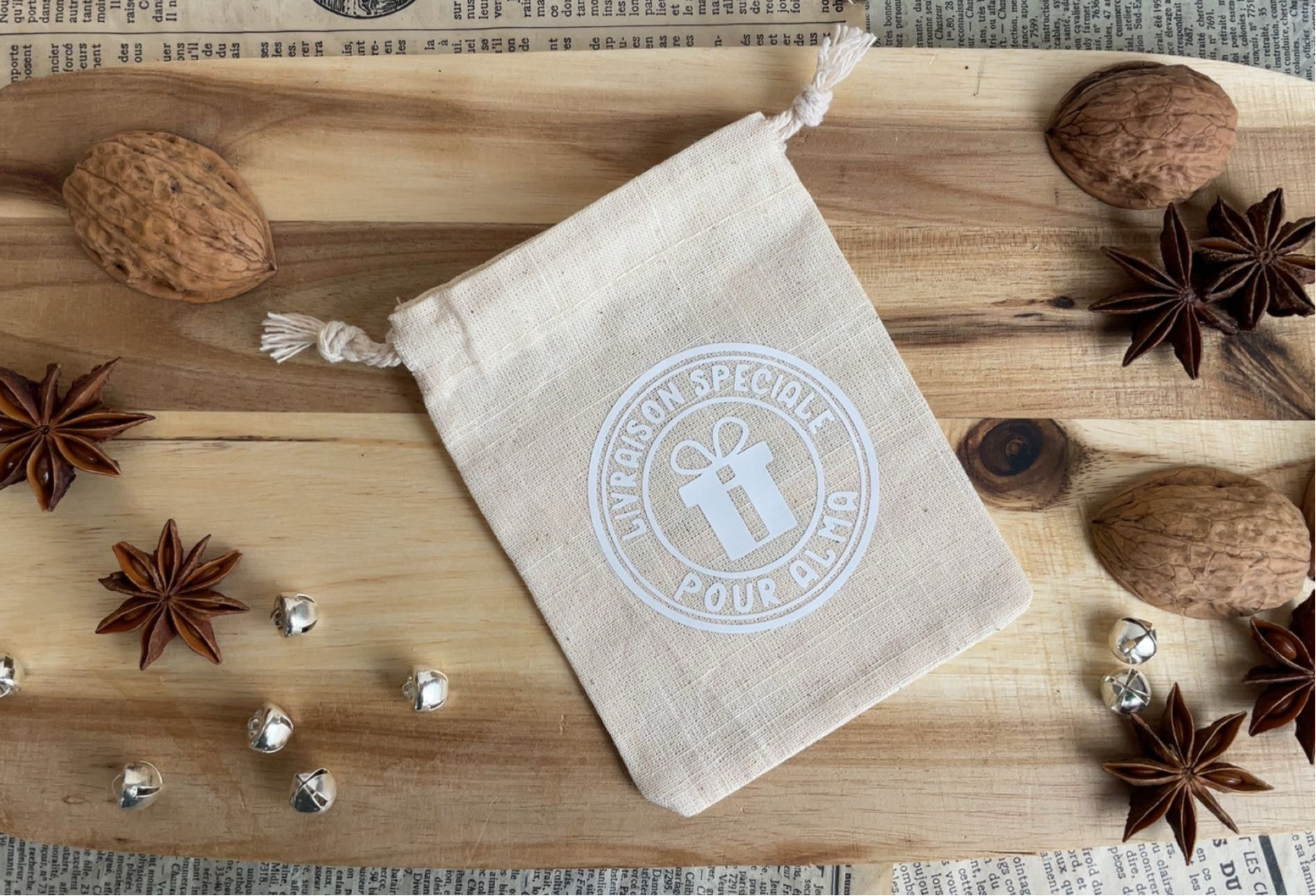 Mini Pochette de Noël  LIVRAISON SPECIALE