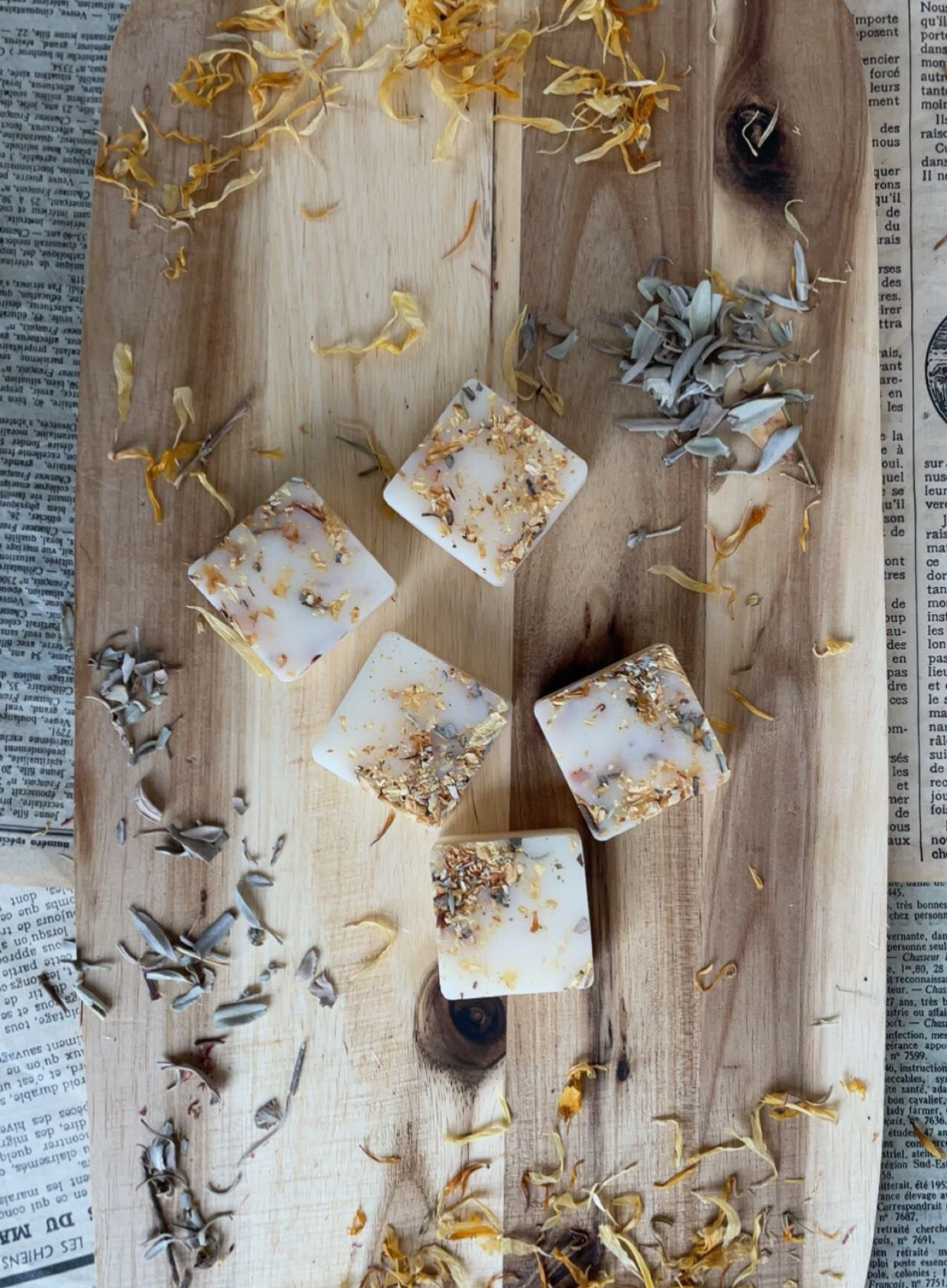 Fondant parfumé  Nougat blanc