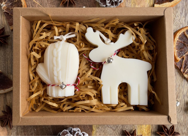 Coffret de Noël   DUO DE BOUGIES