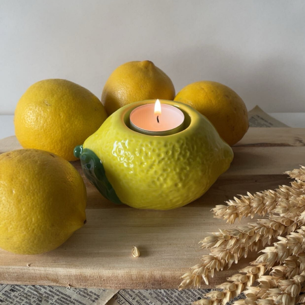 Bougeoir  Citron