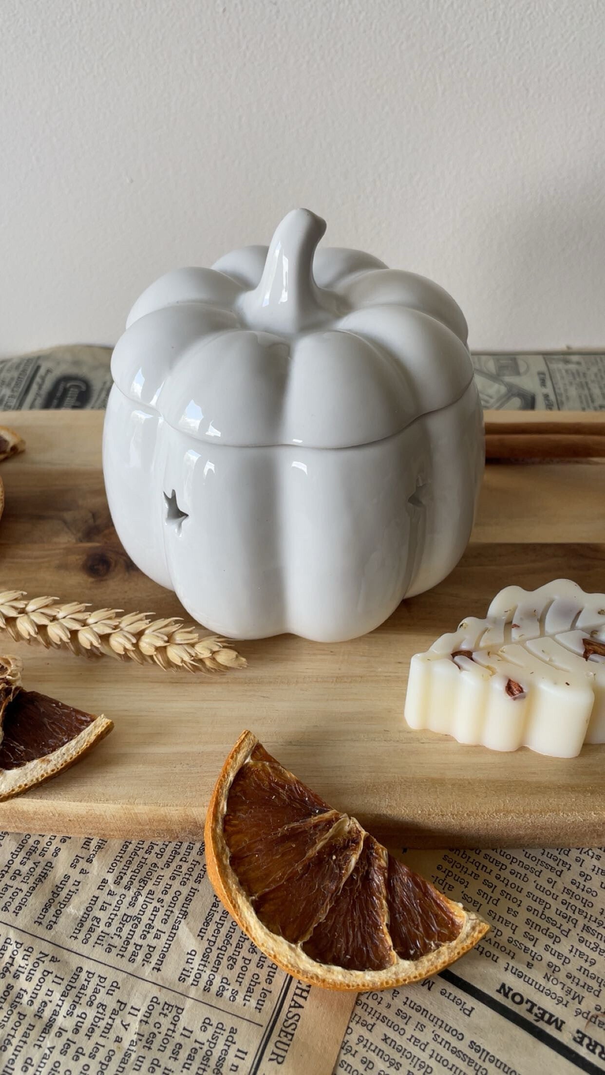 Brûleur Pumpkin white