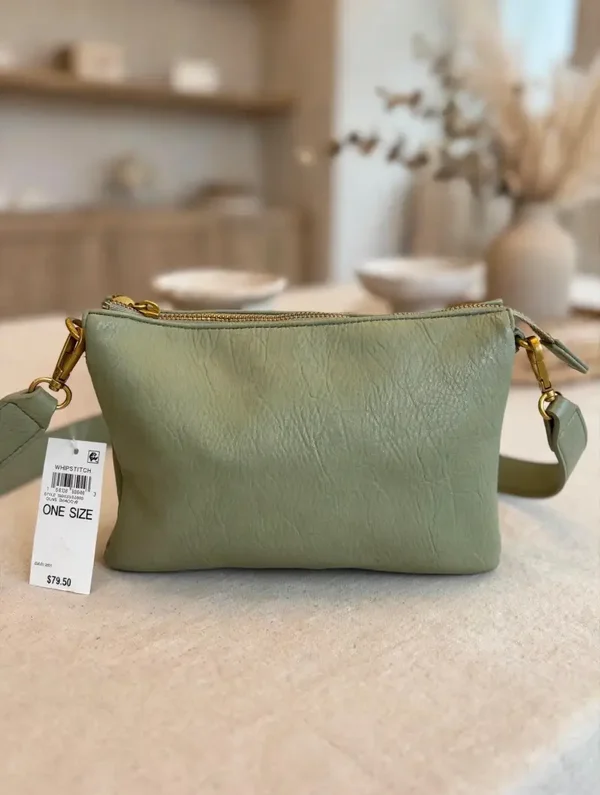 0219 Bag - Olive/Sage Crossbody Bag