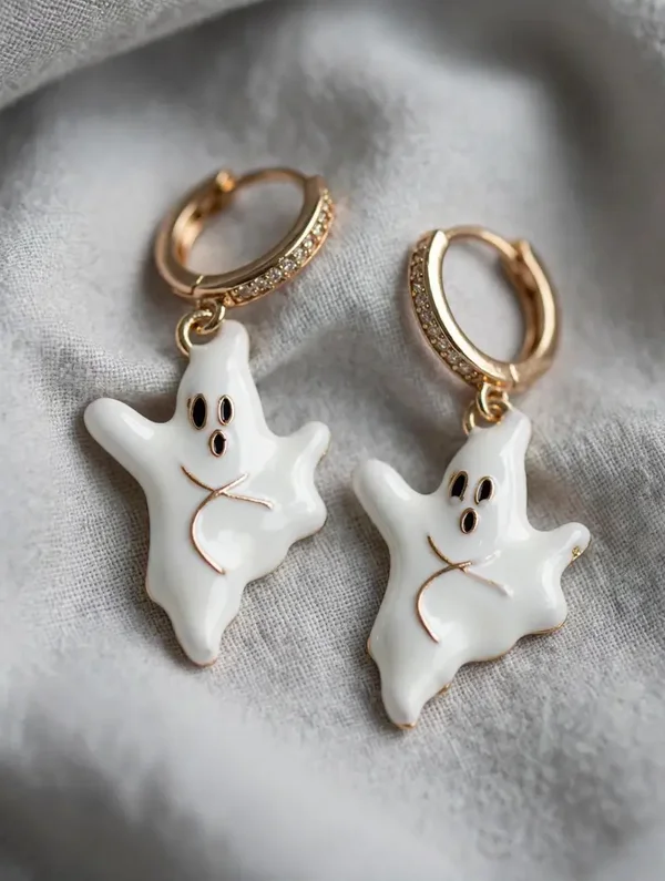 0388 Jewelry - Boo-tiful Ghost Huggies
