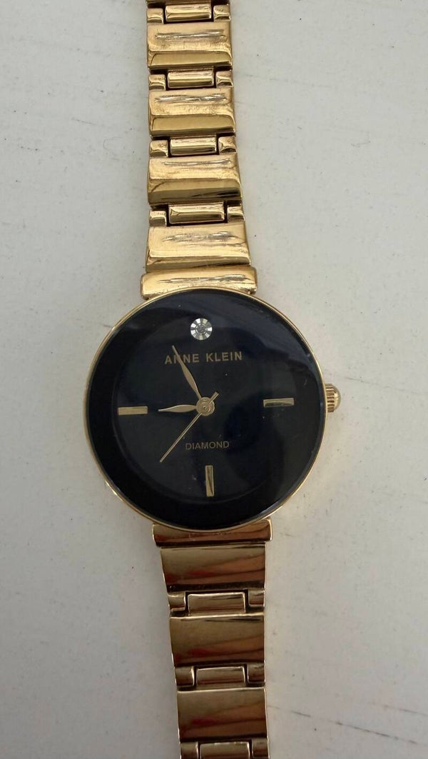 Watch - Anne Klein Diamond Women’s Quartz Gold-Tone Bracelet Watch