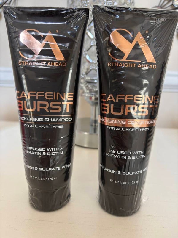 This&That - Straight Ahead Caffeine Burst Thickening Shampoo Keratin Biotin 5.9 fl oz