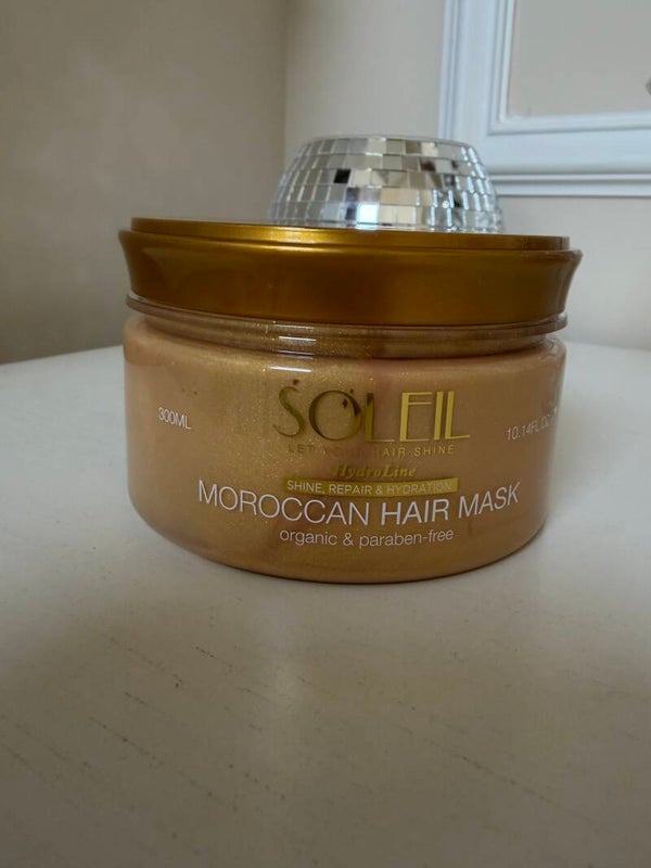 This & That - SOLEIL HydroLine Moroccan Hair Mask Organic Paraben-Free Hydration 300 mL