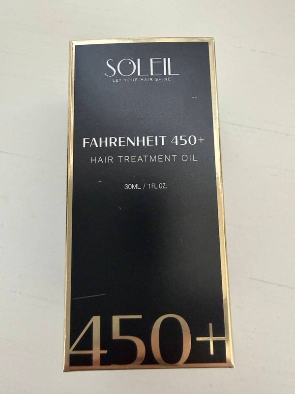 This & That - Soleil Fahrenheit 450+ Leave-In Hair Treatment Oil Shine Lavender 1 fl oz