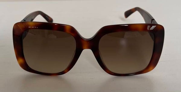 Sunglasses - Longchamp LO743S Oversized Square Tortoise Shell Sunglasses