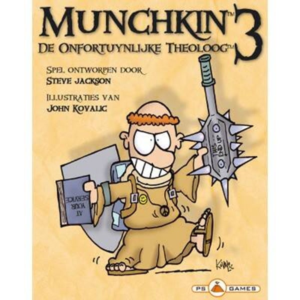 Munchkin 3: de Onfortuynlijke Theoloog