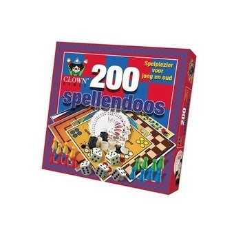 200 Spellen Doos