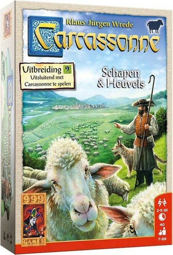 Carcassonne: Schapen en Heuvels