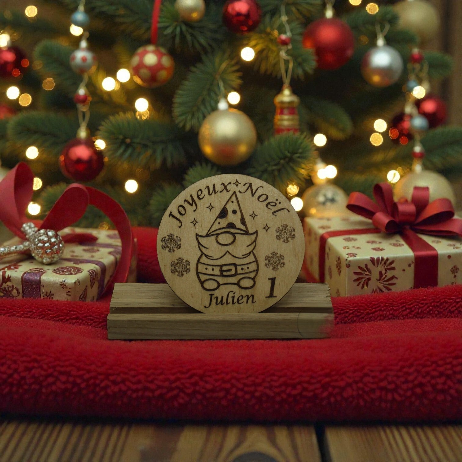 Dessous de Verre de Noël
