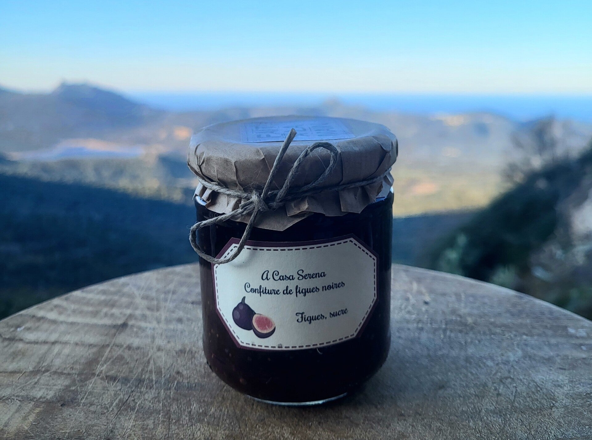 Confiture de figue noir