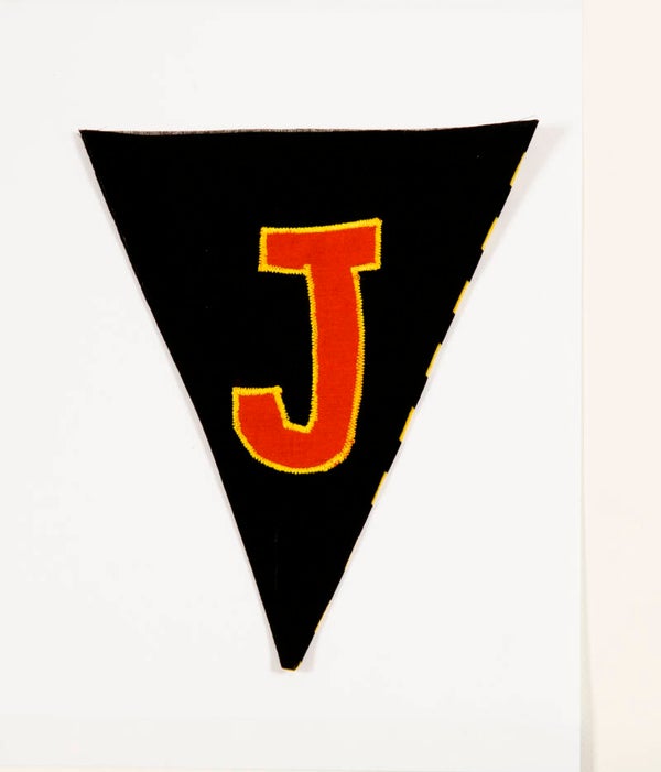 Black Flag Red Letter J