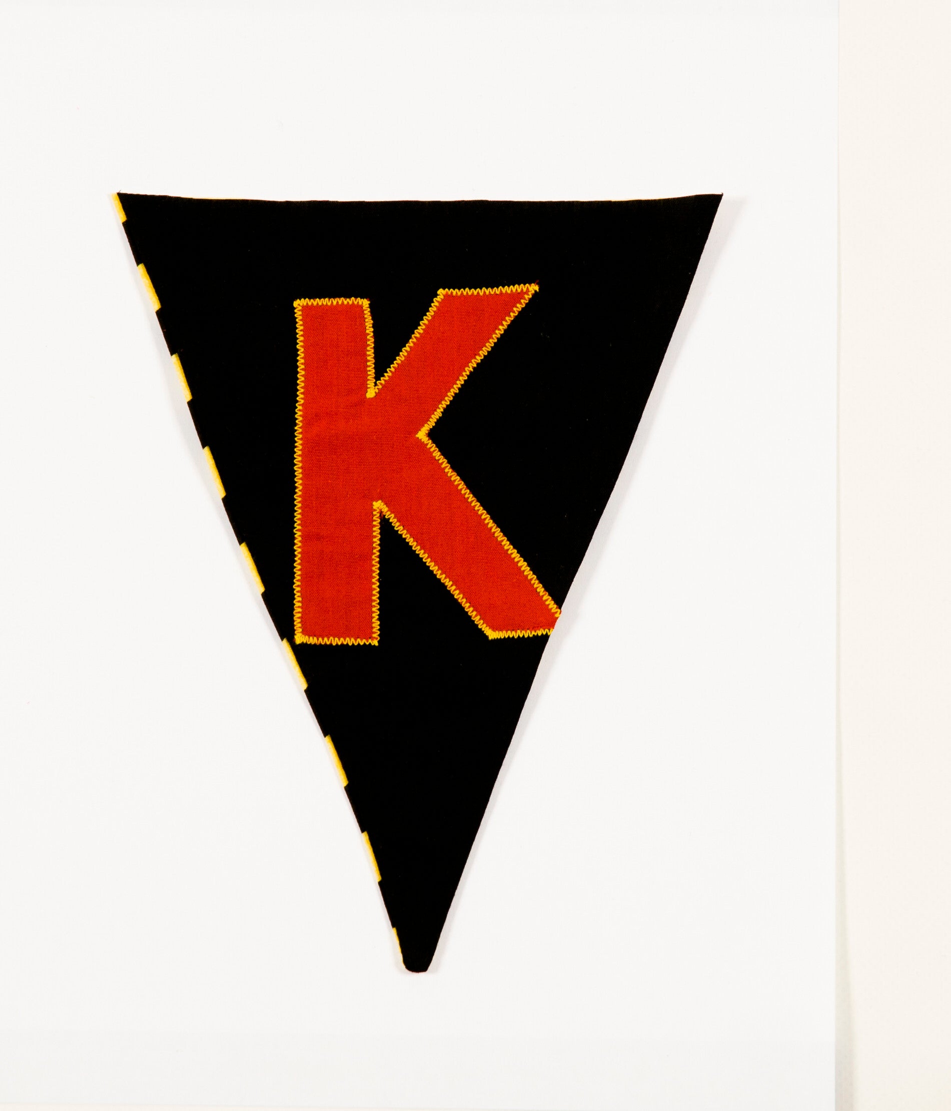 Black Flag Red Letter K