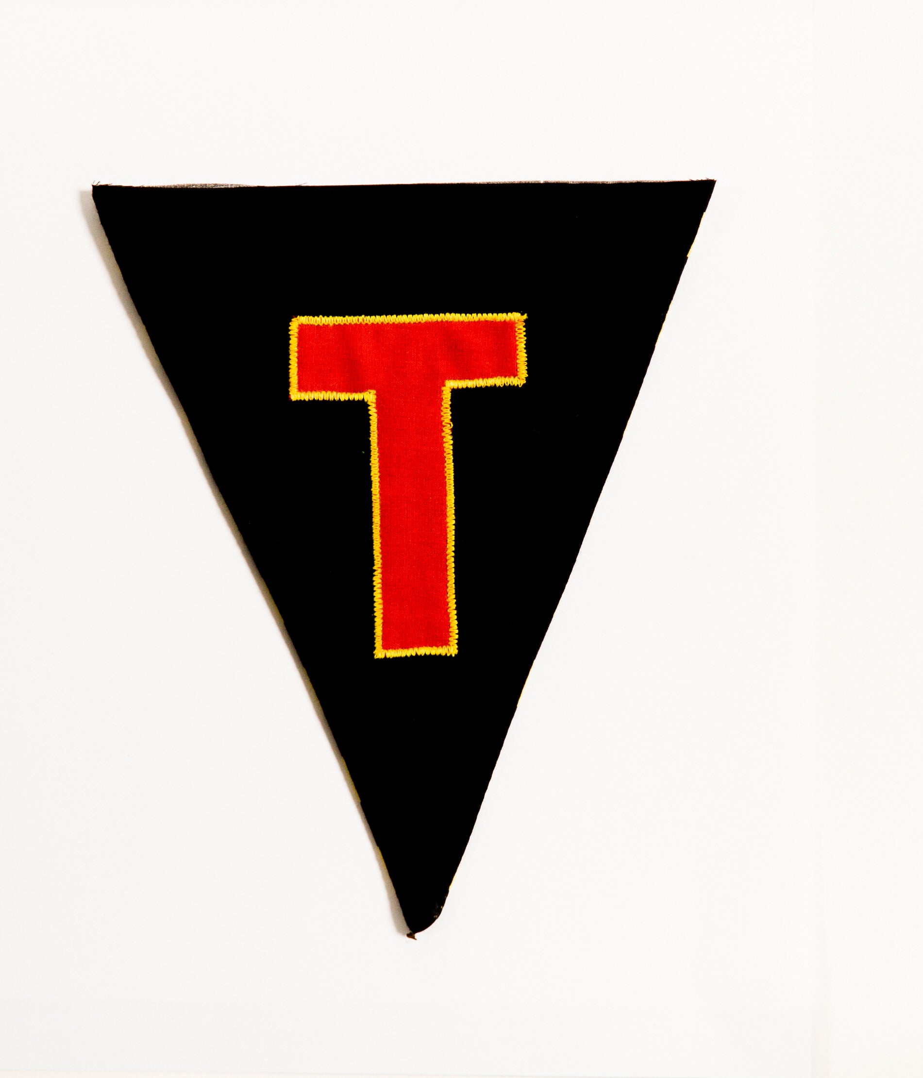 Black Flag Red Letter T