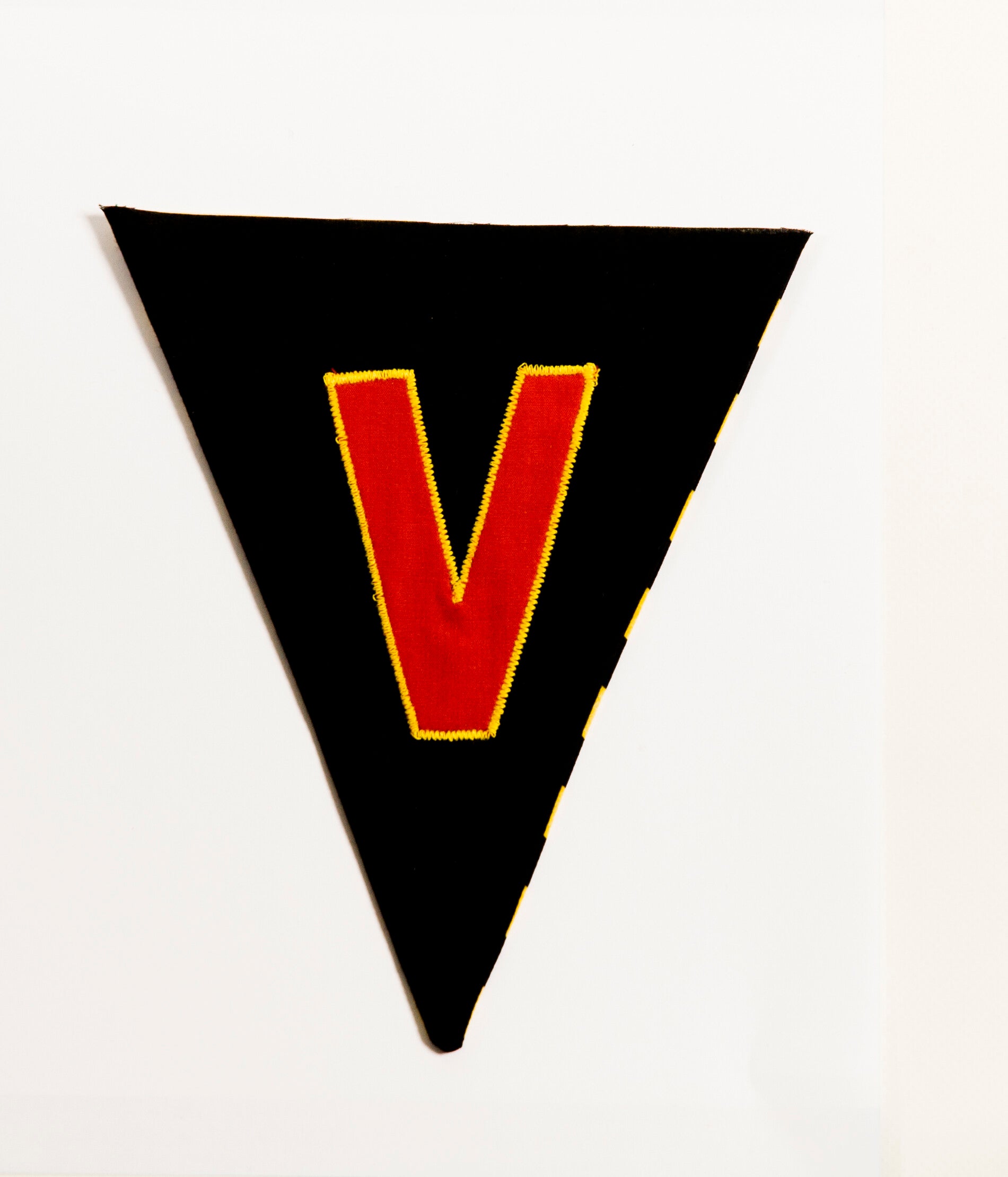 Black Flag Red Letter V